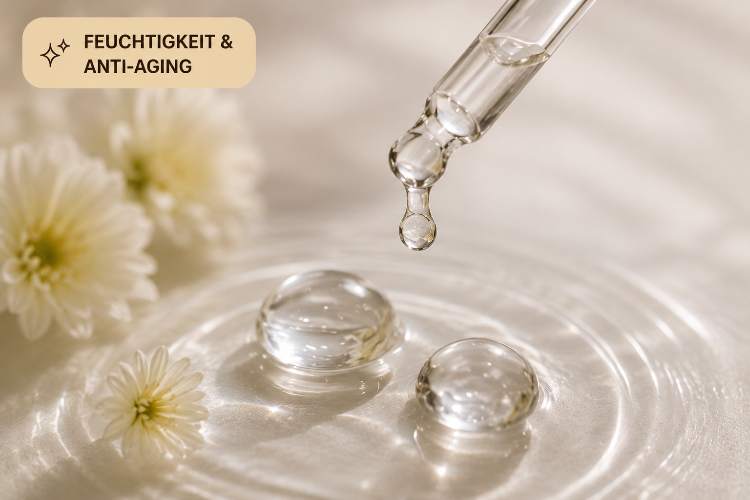 Feuchtigkeit und Anti-Aging